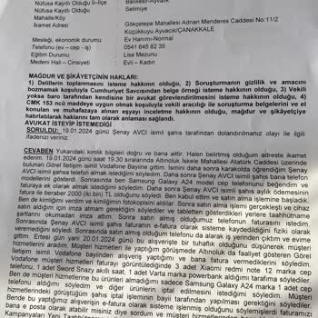 Vodafone Almadığım Ürünler Almışım Gibi Görünüyor
