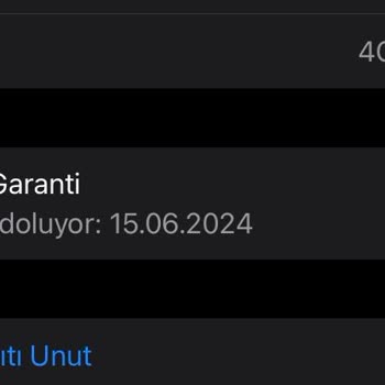 Migros Garanti Süresi Yanlışlığı