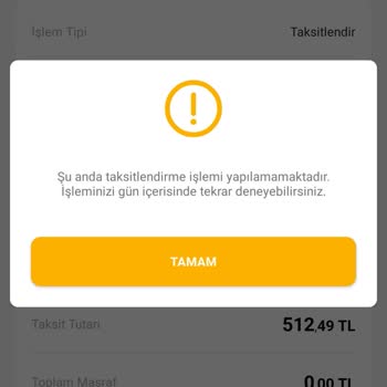 VakıfBank Peşine Taksit Yapmıyor