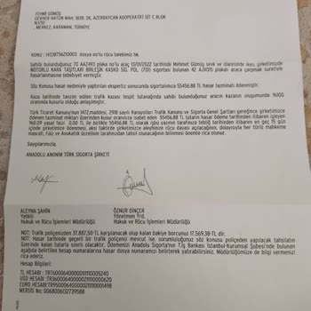 Sompo Sigorta Bilgilendirmek İstiyorum Ödeme Yapacak Miyim