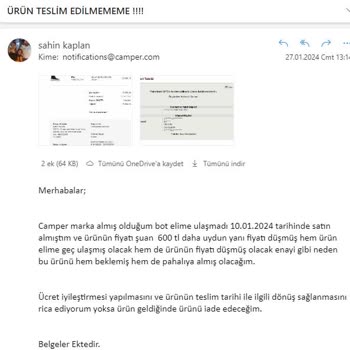 Camper Bot Fiyatlandırma -sahte