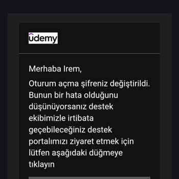 Udemy Hesap Çalınması Ve İşlem Yapılması