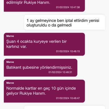 QNB Finansbank Ek Kartımı 2 Aydır Göndermiyor
