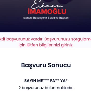 İBB - İstanbul Büyükşehir Belediyesi Geçim Sofra Destekten 3 Aydır Haber Bekliyorum
