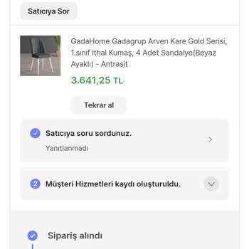 Hepsiburada Talebimi Ciddiye Almadan Kapadı