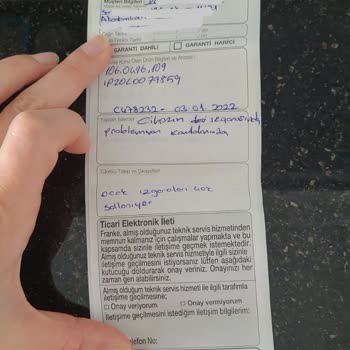 Franke Servis Sorunları Kesinlikle Çözmüyor. Antalya