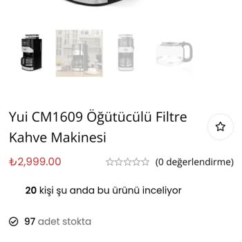 Yui Marka Ürünleri Ve Kahve Makinesini Alırken İyi Araştırın