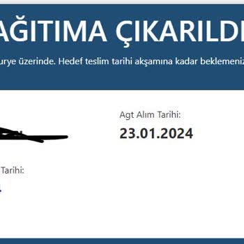 AGT Kurye (aynigunteslim.com) Kartım Dağıtımda Kayboldu!