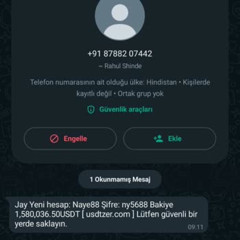 Usdtzer.com Bu Hesabın Neden Açıldığını Ve Numaralara Nasıl Dağıtıldığını Çözemedim