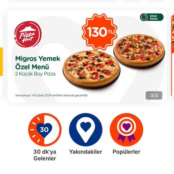 Migros Yemek Sipariş Mağduriyetimin Giderilmesi Ve İademin Yapılması