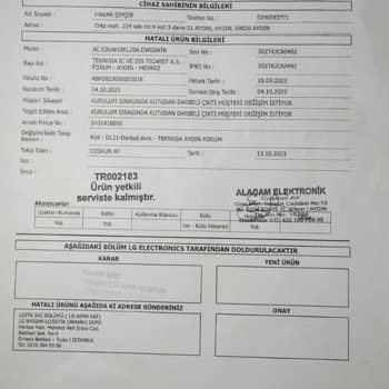 LG Ayıplı Mal Satmak İnsanları Mağdur Etmek