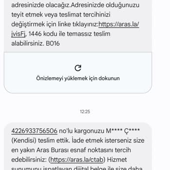 Aras Kargo'nun Teslimat Sorunları Ve İletişimsizliği