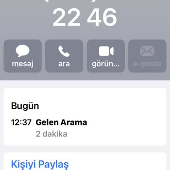 0312 524 22 46 Bilinmeyen Numara Şikayeti