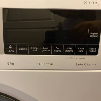 Bosch Yeni Olan Çamaşır Makinesinin Paslanmaya Başlaması Beni Şaşırttı
