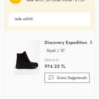 Boyner Ayıplı Ürün Gönderildi