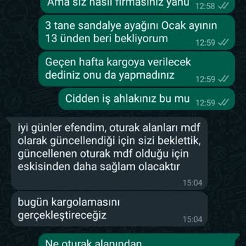 Woldex Oyuncu Sandalyesi Sorunu