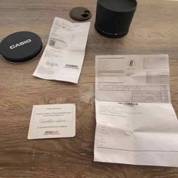 1 Yıl İçinde Paslanan Casio Saat Ve Garanti Sorunu