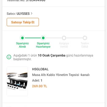Trendyol 17 Gündür Gönderilmeyen Ürün Ve Satıcı İsmi Değişmesi