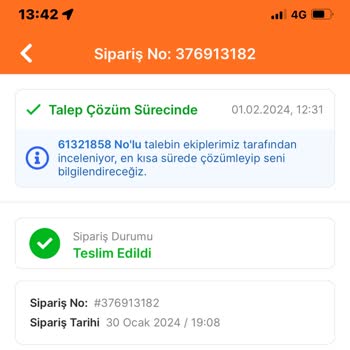 Migros Ataşehir Sanal Market Dark Store İade Konusunda İlgisizlik