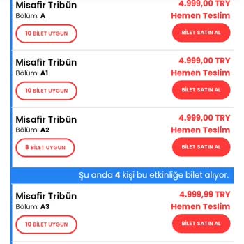 Passo Bilet Alamıyorum Uygun Bilet Bulunamadı