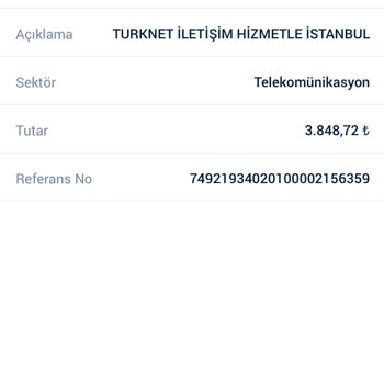 TurkNet Ödeme Yapmama Rağmen İnternetimi Kesti