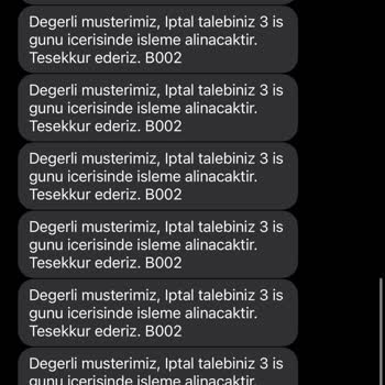 iyzico SMS Gelmesin