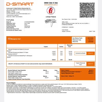 Haberim Olmadan Abonelik D-Smart