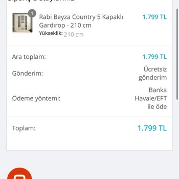 Günal Mobilya Sipariş Verip Ödemeyi Yaptık Ama Firmaya Ulaşamıyoruz.