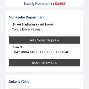 Günal Mobilya Sipariş Verip Ödemeyi Yaptık Ama Firmaya Ulaşamıyoruz.