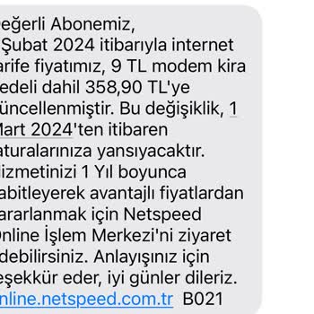 Netspeed Aşırı Fiyat Artışları