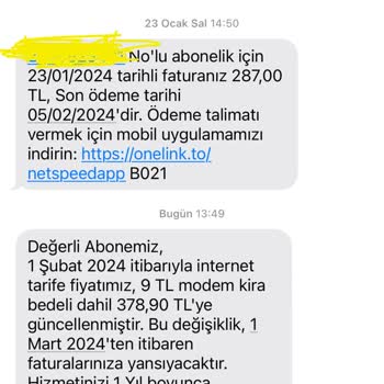 Netspeed 12 Ay Sabit Fiyat Sözünü Defalarca Tutmaması