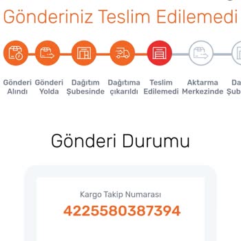 Aras Kargo Kargom Teslim Edilmiyor