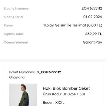 Mavi Online Sipariş İptal Edilemiyor