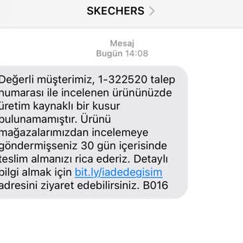 Skechers Ürününüzü Tamir Edin!