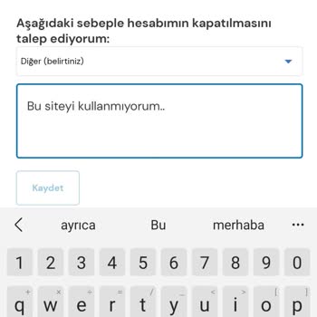 Milli Piyango Hesap Kapama İşlemi