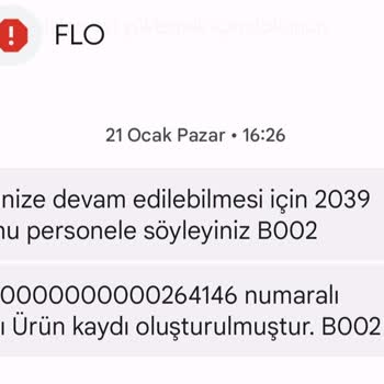 Kinetix FLO Mağazası Hatalı Ürünü Kabul Etmiyor