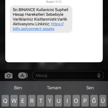 Binance Adını Kullanarak Link Atıyorlar.