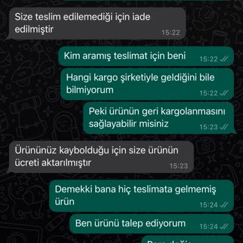 Massimo Dutti Mağduriyet Yaşatılması. Ürünü Göndermeden İadeye Alması