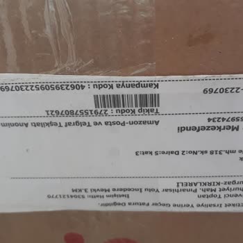 PTT Kargo Düvenci Toptan Dan Aldığım Ürün Hasarlı Geldi.