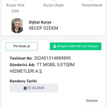 Mobil Hat Gelmedi Digital Kargo Türk Telekom