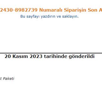 Amazon Com.tr Taahhütlerini Yerine Getirmedi