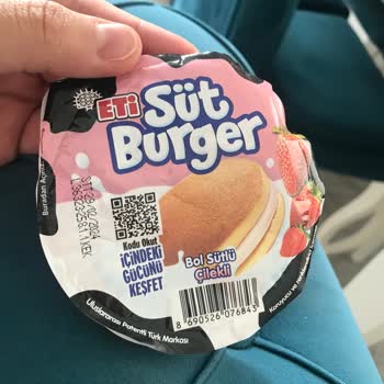 Eti Gıda Eti Süt Burger İçinden Çıkan Cisim