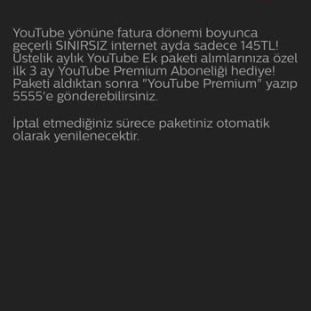 Türk Telekom Paket Satın Alma Ve Kullanmada Hata Mevcut