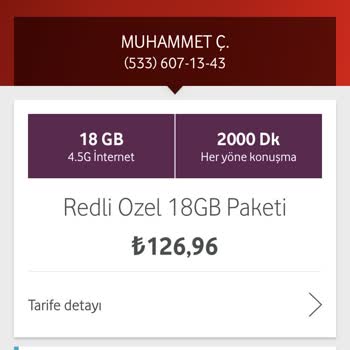Vodafone Taahhüde Uymama Yüksek Fatura