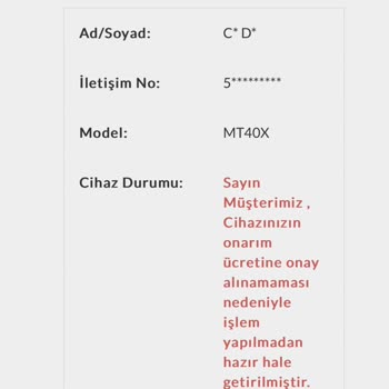 KVK Servis Ücretindeki Fiyat Politikası