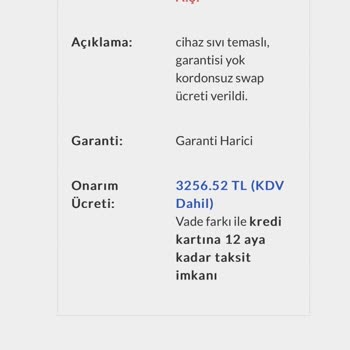 KVK Servis Ücretindeki Fiyat Politikası