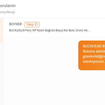 Boyner Yanlış Renk Ürün Gönderimi