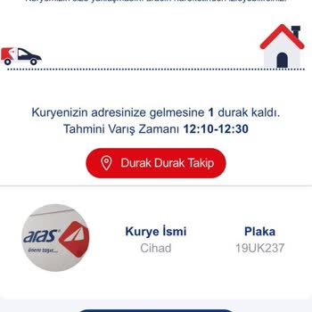 Aras Kargo Gün İçinde Söylediği Zamanda Kargoyu Teslim Etmiyor