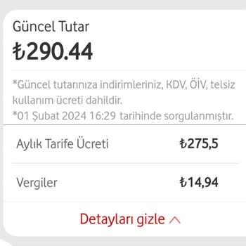 Vodafone Benden Fazla Para Alıyor! Kendisine Haksız Kazanç Sağlıyor!