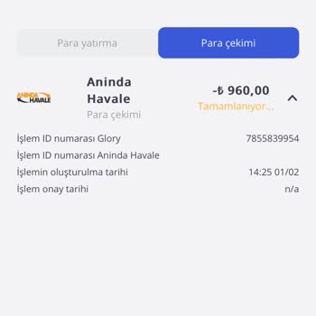 Glory Casino Para Çekim İşlemi Yapamıyorum Müşteri Hizmetlerine Bağlanamıyorum